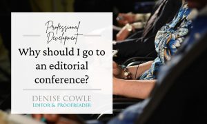 Why should I go to an editorial conference?