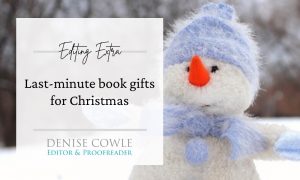 Christmas book gift ideas for writers and editors