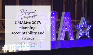 THe CMA Live 2017 conference: planning, accountability and awards